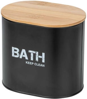 Wenko Aufbewahrungsbox Gara schwarz matt 24327100