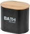 Wenko Aufbewahrungsbox Gara schwarz matt 24327100