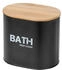 Wenko Aufbewahrungsbox Gara schwarz matt 24327100