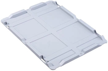 Allit Stülpdeckel ProfiPlus EuroBox Lid A 400, für Eurobox 40 x 30 cm, grau