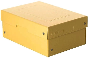 Falken Aufbewahrungsbox 'PURE Box' Pastell, DIN A5, 100 mm Höhe, gelb
