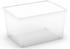 KIS Aufbewahrungsbox C XL mit Deckel 4 Rollen Transparent