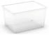KIS Aufbewahrungsbox C XL mit Deckel 4 Rollen Transparent