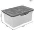 Rotho Box Ranger DIN A4 13 l anthrazit 39x27x17,5 cm