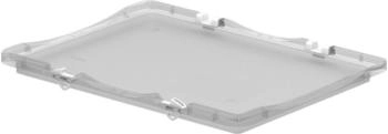 Eurobox-System Surplus Systems Scharnierdeckel f&uuml;r Eurobox 40 x 30 cm, transparent - [GLO655705541]
