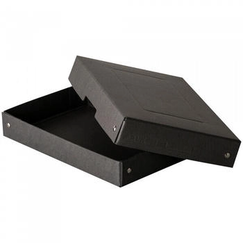 Falken Aufbewahrungsbox 'PURE Box' Black, DIN A5, 40 mm Höhe