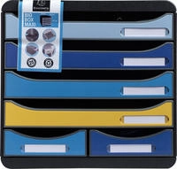 Exacompta 3124202D, Exacompta Schubladenbox (A4, A4 und A4+) (3124202D)