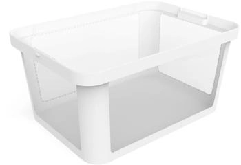 Rotho Aufbewahrungsbox Albris 45 L schwarz 55,5 x 39 x 26,5 cm - [GLO655706190]