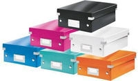 Leitz 60580023, Leitz Click & Store WOW Organisationsbox Mittel Pink
