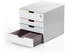 DURABLE VARICOLOR MIX 4 SAFE Schubladenbox mit Schloss für DIN A4, DIN C4 (762627)