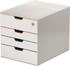 DURABLE VARICOLOR MIX 4 SAFE Schubladenbox mit Schloss für DIN A4, DIN C4 (762627)