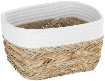 Wenko Aufbewahrungskorb Rika M 64481100 Farbe: weiß