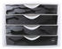 Helit Schubladenbox »the chameleon H6129« schwarz 26x21.2x33 cm