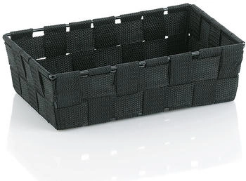 Kela Korb Alvaro PP-Faserband schwarz 23x15x6cm