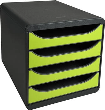 Exacompta Schubladenbox BIG-BOX Iderama 310725D 4Sch. anisgr&uuml;n