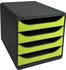 Exacompta Schubladenbox BIG-BOX Iderama 310725D 4Sch. anisgrün