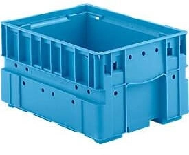 SSI Schäfer Kleinladungsträger C-KLT 4321 Polypropylen B 400 x T 300 mm bis 50 kg hellblau