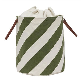 OYOY Sakki Aufbewahrungskorb Ø 52 cm olive