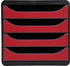 Exacompta Schubladenbox BIG-BOX Iderama 310718D 4Sch. karminrot