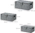 HomCom Aufbewahrungskorb 3er-Set 18L 12L 7L