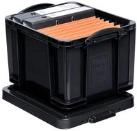 Aufbewahrungsbox 35,0 l schwarz 48,0 x 39,0 x 31,0 cm