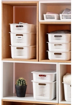 smartstore Aufbewahrungsbox Basket Recycled 20 (L x B x H: 37 x 28 x 20 cm Weiß)