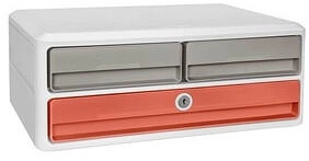 CEP cep Schubladenbox »TERRA NOVA« 3 Schubladen gelb 37x4x24.5 cm