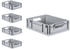 Proregal Spar Set 5x Eurobox Nextgen Economy Griffe Offen HxBxT 12 x 30 x 40 cm 11 Liter Eurobehälter Transportbox Transportbehälter
