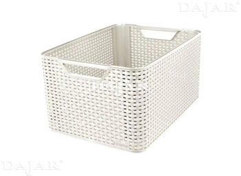 Curver STYLE Korb L 03616-885-00 Farbe: creme