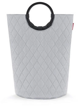 Reisenthel loophome M Waeschekorb Dekokorb hellgrau raute Steppung rhombus light greyHenkel M rhombus light grey M Braun