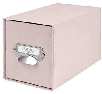 Soho 2 x CD-Schubladenbox Powder mit Griff