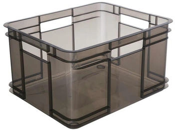 keeeper Aufbewahrungsbox Bruno XL grau B/H/L: ca. 35x24x43 cm