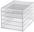 MAUL Schubladenbox 5 Schübe transparent 24x21.8x32 cm