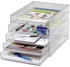 MAUL Schubladenbox 5 Schübe transparent 24x21.8x32 cm