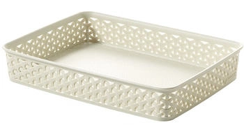 Curver Aufbewahrungsbox My Style A4 35,8 x 26,2 x 6 cm Creme