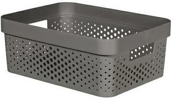 Curver INFINITY RECYCLING Box mit Lochmuster 11 L K245853KS86KK 1 Box Farbe: kiefergrün