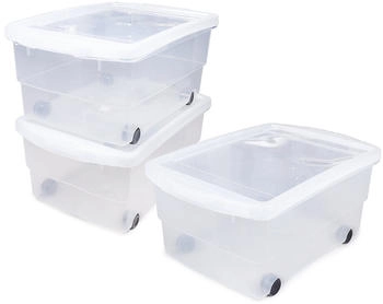 Ondis 3x Rollbox mit Deckel 80L stabile Ausführung