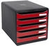 Exacompta Schubladenbox BIG-BOX PLUS 3097220D 5Sch. glo/violett