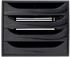 Exacompta Schubladenbox Ecobox 228610D A4+ 4Schübe offen sw/sw