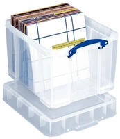 Really-Useful-Box Aufbewahrungsbox 35XL, 35L, mit Deckel, Kunststoff, 48 x 39 x 35cm
