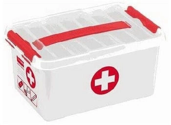 Sunware sunware Aufbewahrungsbox »the Q-line First Aid« 6 Liter weiß 30x14.5x20 cm