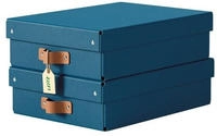 Puro Aufbewahrungsbox mit Deckel, mittelgro&szlig; & flach, 8L, 100% recycelter...
