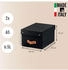 Leitz Aufbewahrungsbox »Puro« 20/28/15 cm 2 Stück 7 L Schwarz 20x15x28 cm