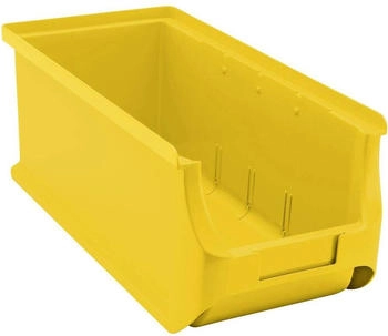 Allit Stapelbarer Sichtlagerkasten ProfiPlus Box 3L gelb Tiefe 320 mm Polypropylen HxBxT 125x150x320mm PP gelb