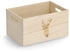 Zeller Zeller Aufbewahrungskiste Hirsch Holz 15221 Maße (L x B x H): 20 x 30 x 16 cm