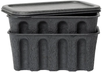 ferm LIVING Paper Pulp Box S 2er Set WxHxD 28x12,5x18cm