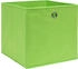 vidaXL Aufbewahrungsboxen 10 Stk. Grün 32x32x32 cm Stoff