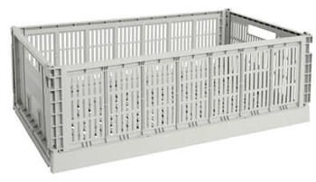 HAY Colour Crate XL 42x68 cm Grey
