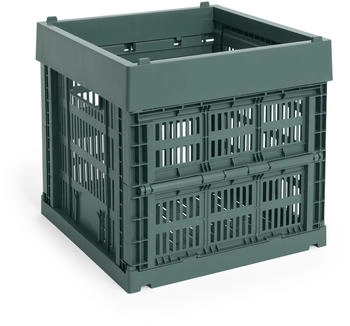 HAY Colour Crate Cube 29,5x29,5 cm Dark green