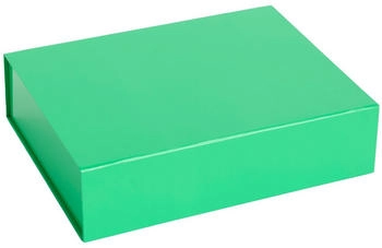 HAY Colour Storage S Box mit Deckel 25,5 x 33cm Vibrant green
